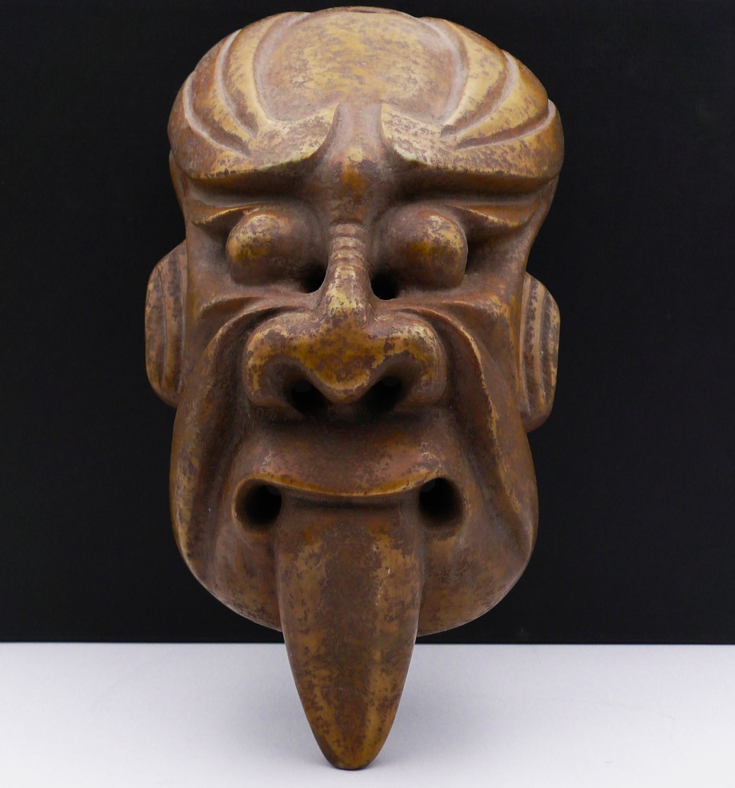 VERY RARE NEPHRITE JADE MASK