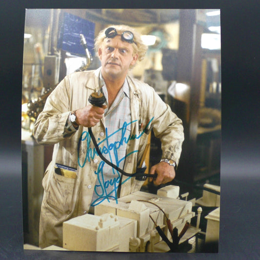 LLOYD, CHRISTOPHER  ('Back to The Future') Original Signature on Photo (20 x 25 cm)