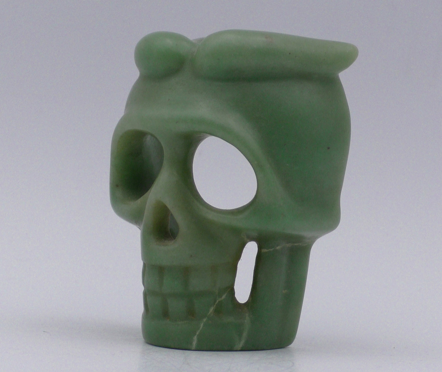 WINGED JADE SKULL