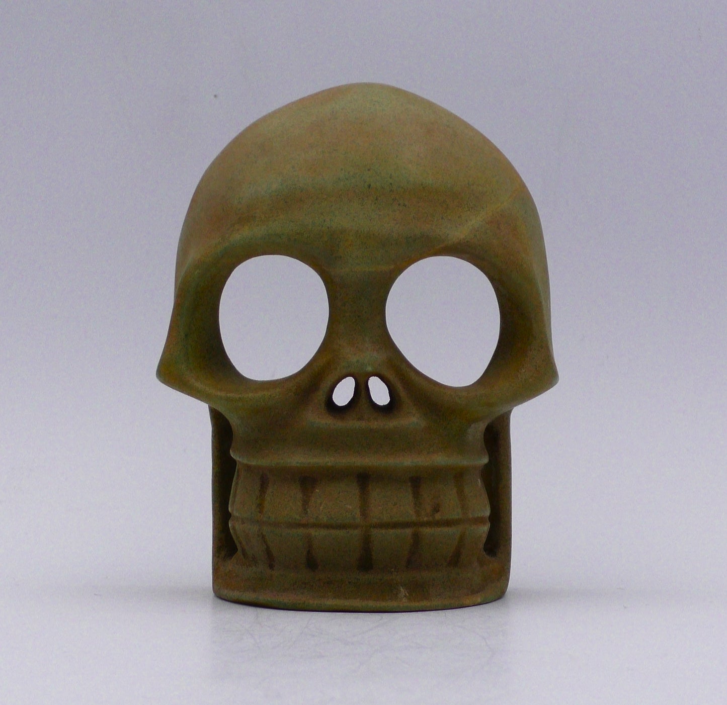 NEPHRITE JADE SKULL