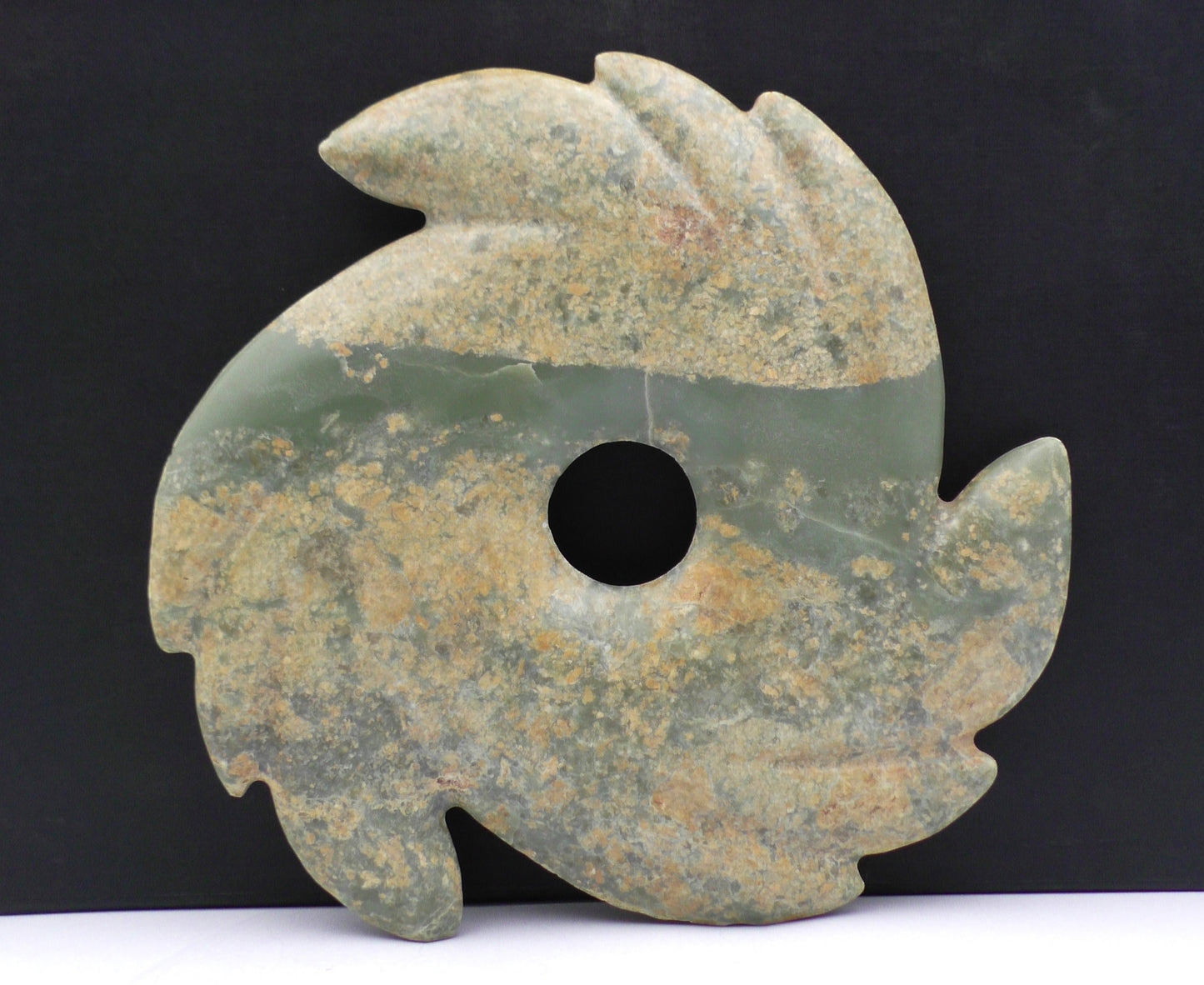 LARGE NEPHRITE JADE DISC