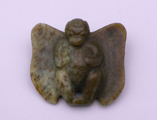 NEPHRITE JADE BABY BAT