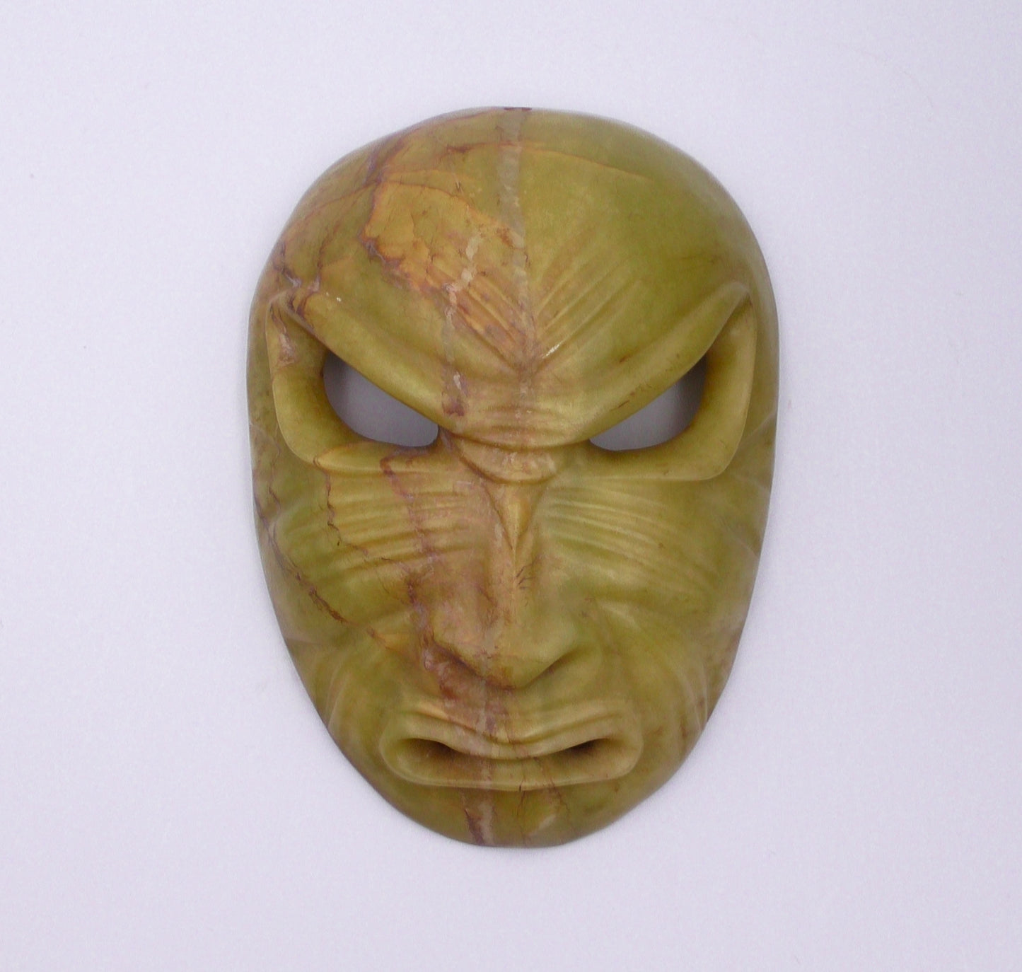 LARGE EXPRESSIVE JADE MASK